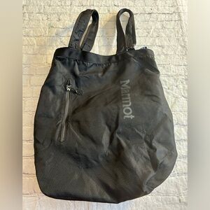MARMONT URBAN HAULER BLACK AND GREY BACKPACK IN NYLON